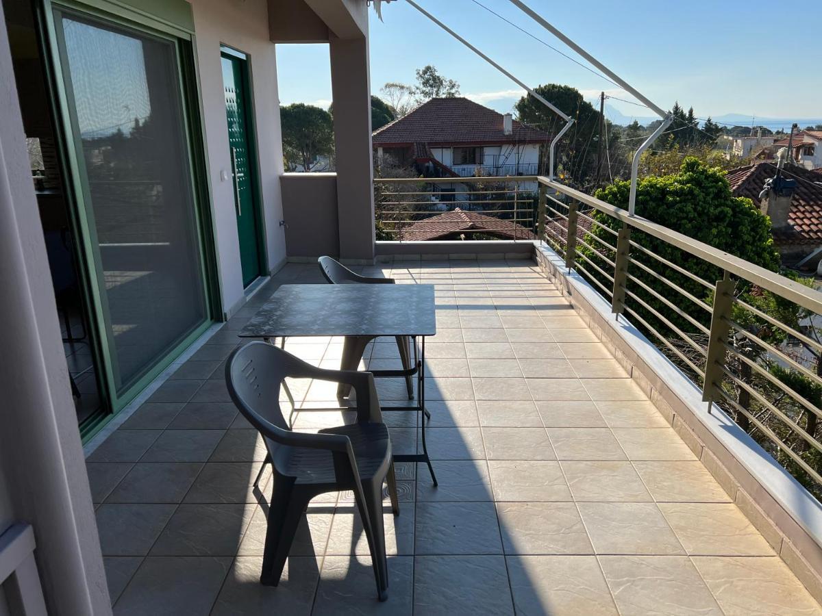 Kakovatos - Luxury Sea View Apartment “Theodora” 54M2. Buitenkant foto