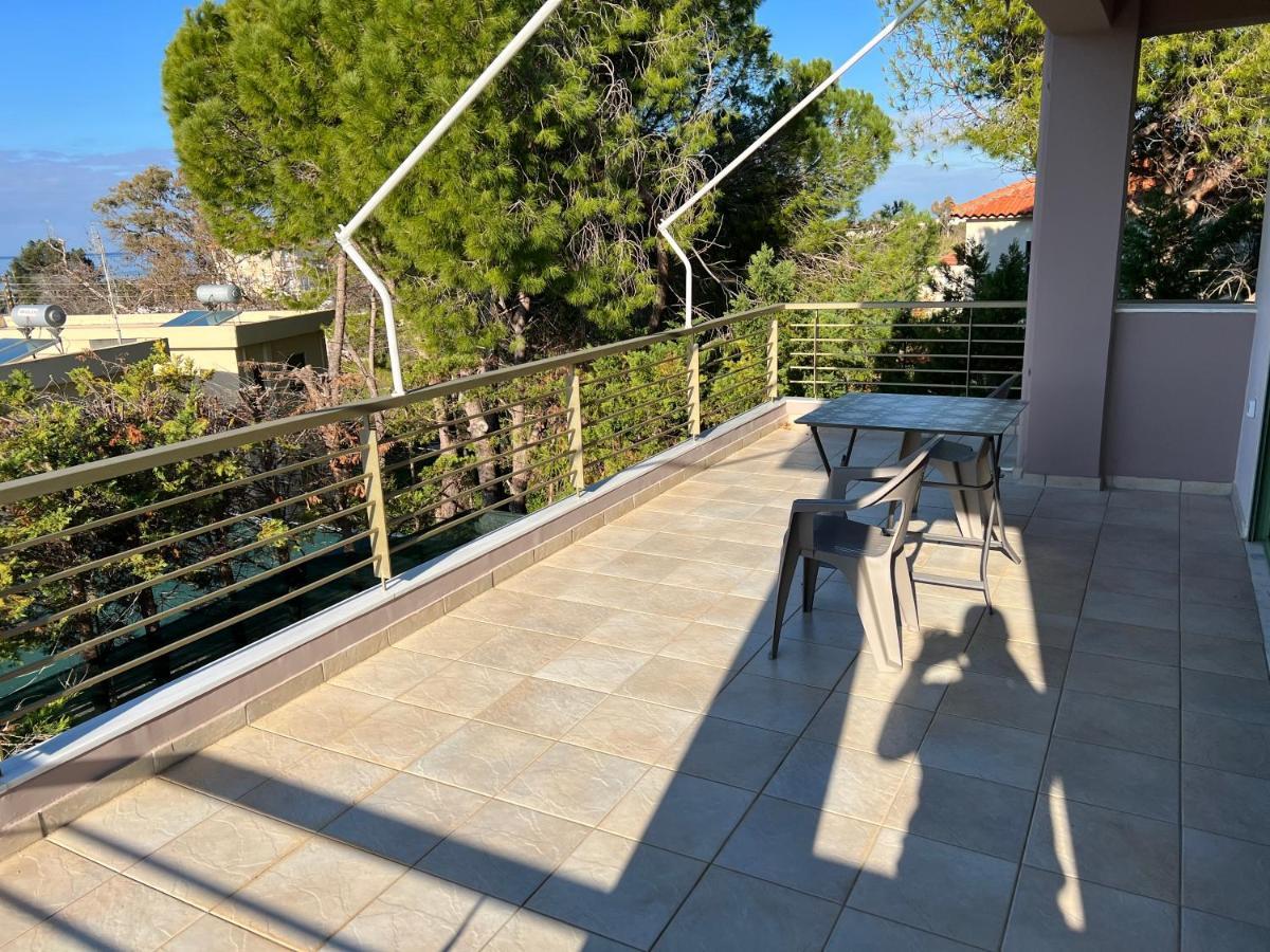 Kakovatos - Luxury Sea View Apartment “Theodora” 54M2. Buitenkant foto